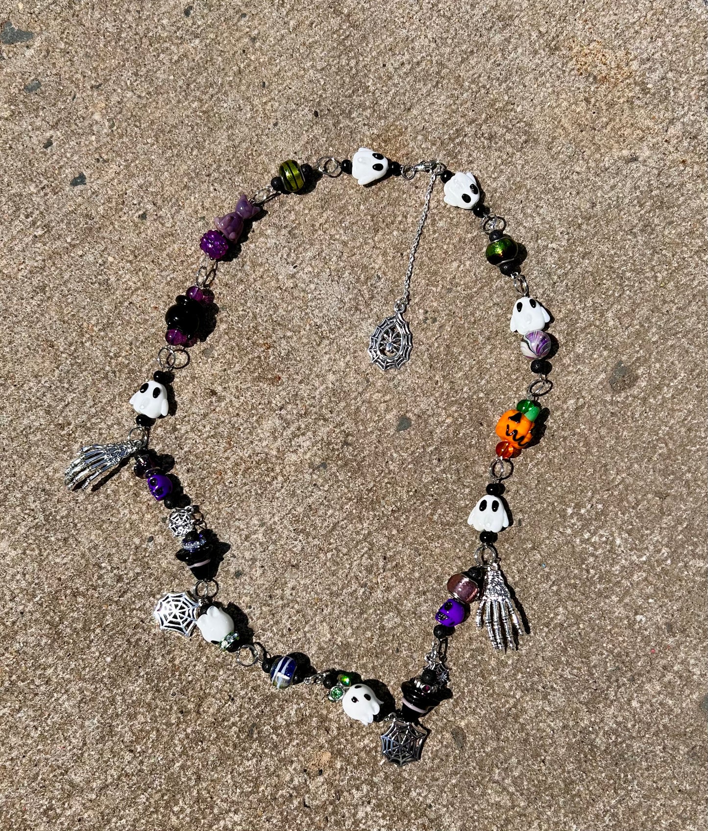 Haunted Pumpkin Patch Necklace