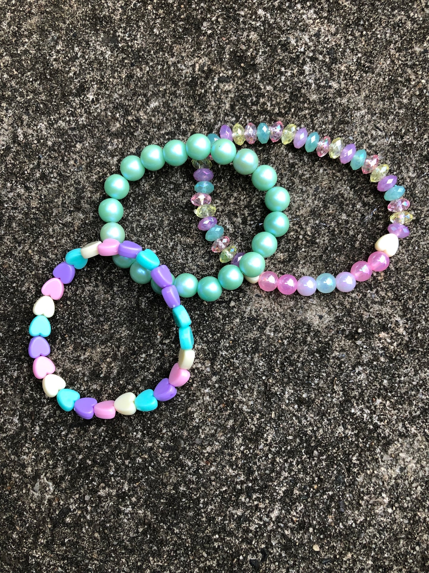 Pastel Peace Bracelet Set
