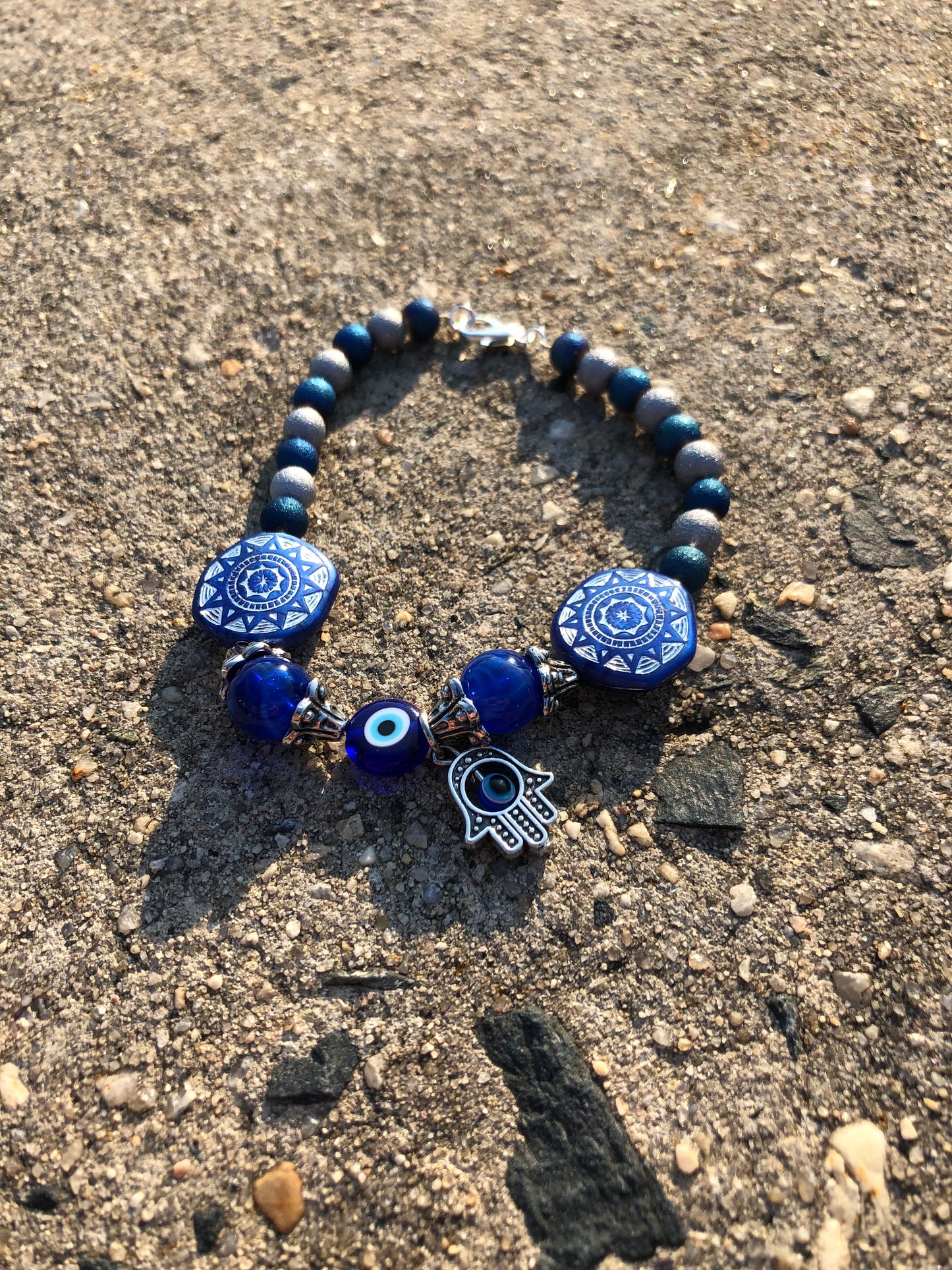 Evil Eye Bracelet (Silver)